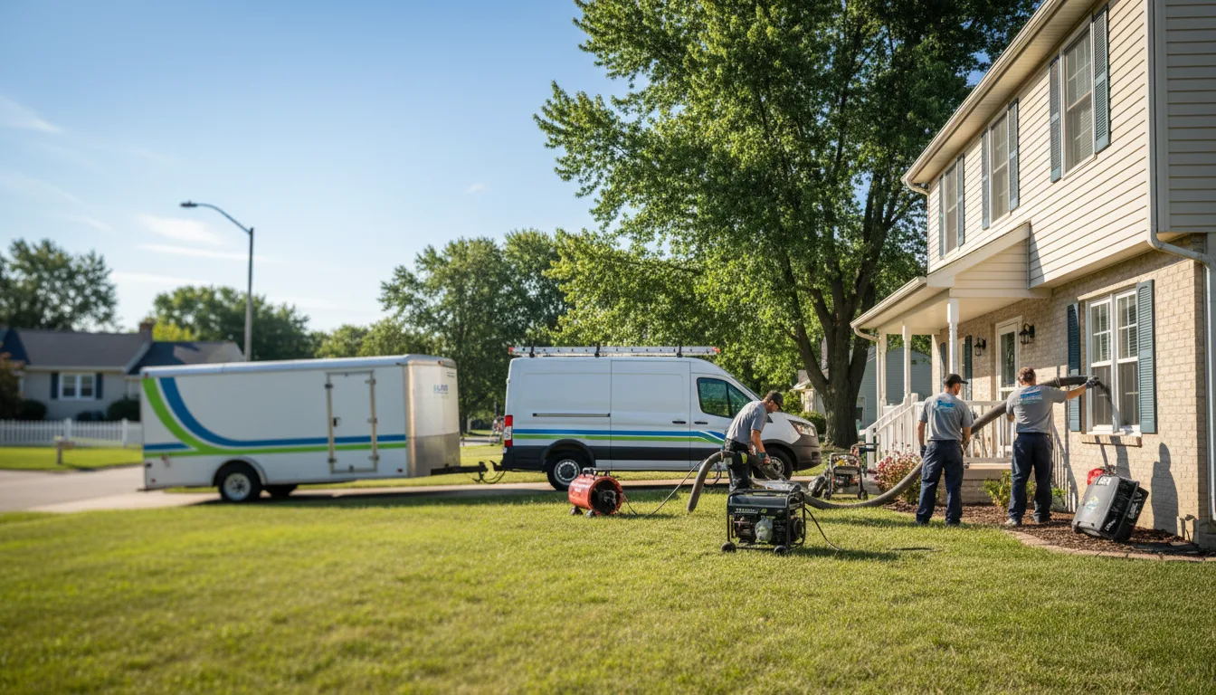 Flooded Basement Restoration And Cleanup With Repair in Presque Isle, WI near me